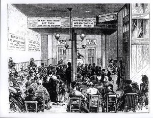 The Temperance Meeting by English School